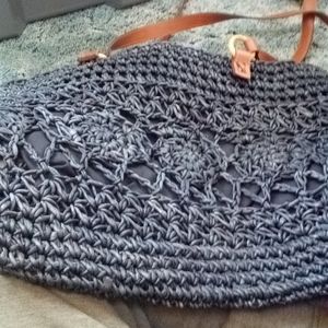 Crochet Black 🖤 purse.